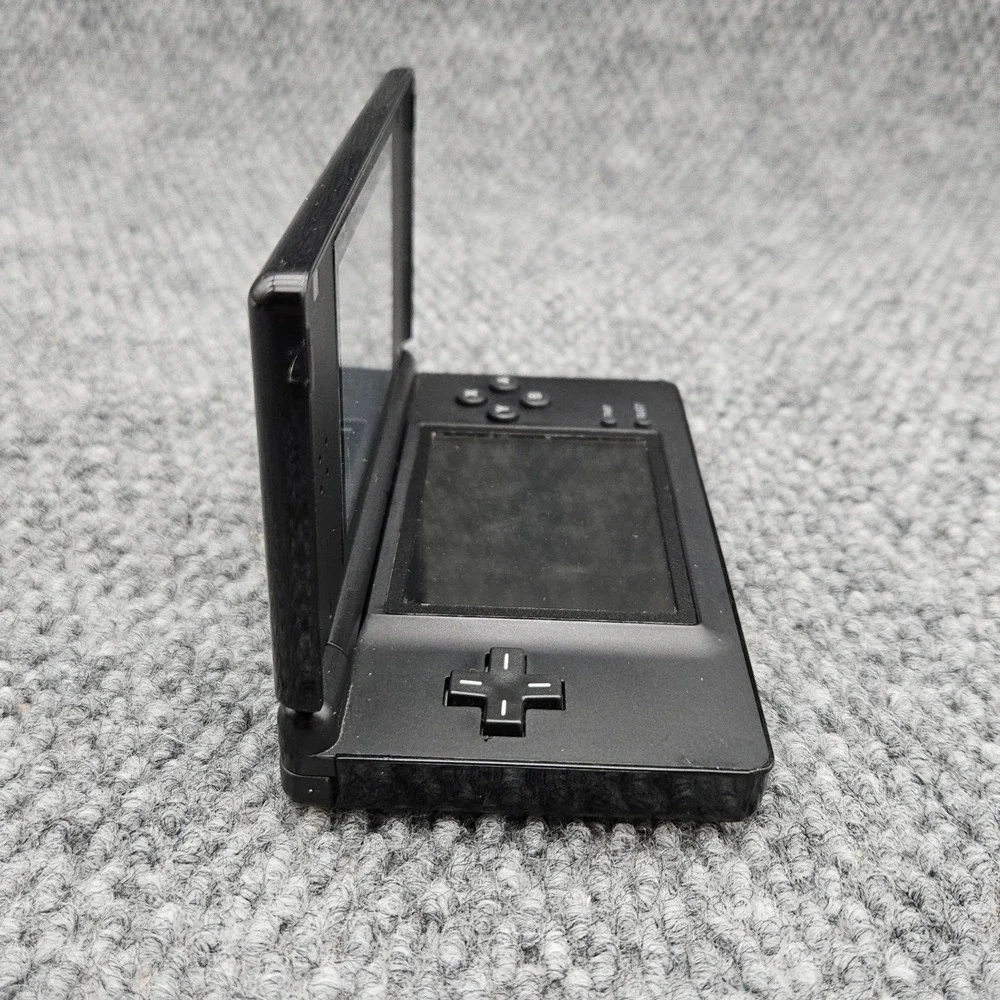 Nintendo DS Lite Onyx Black Handheld Console USG-001 Dual Screen (No Battery)